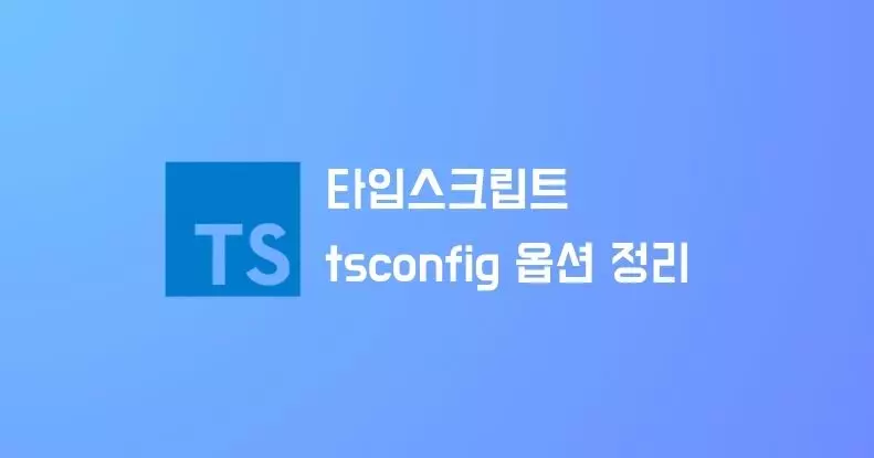 타입스크립트 tsconfig 모든 옵션 정리