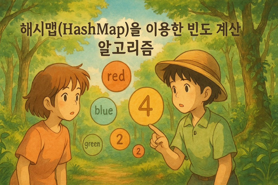 해시맵(HashMap)을 이용한 빈도 계산 알고리즘