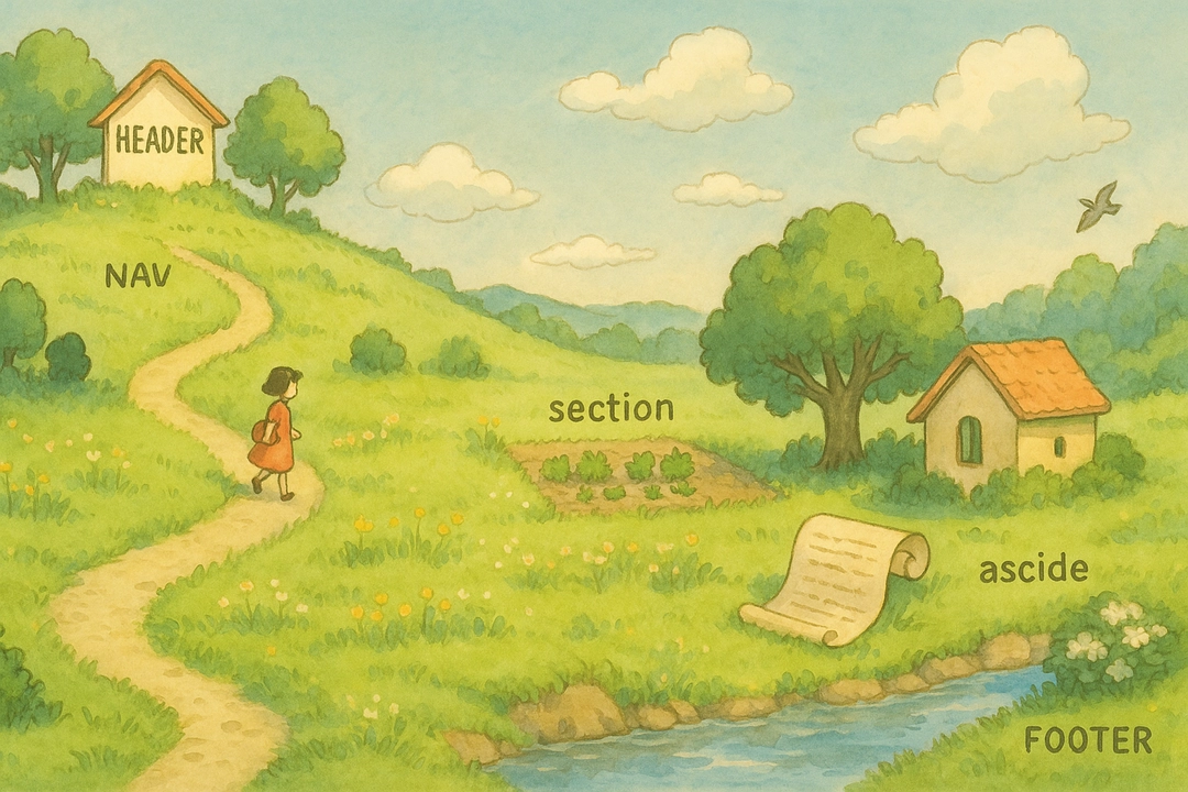 시맨틱 태그(semantic tag)의 종류와 사용해야하는 이유