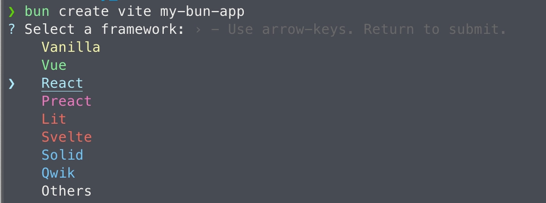 Vite 프로젝트 생성하기