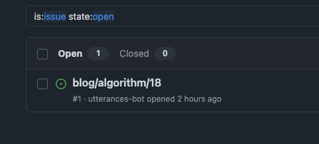 github의 issue 제목이 블로그 주소가 됨