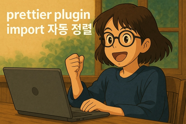prettier plugin으로 import 순서 자동 정렬하기