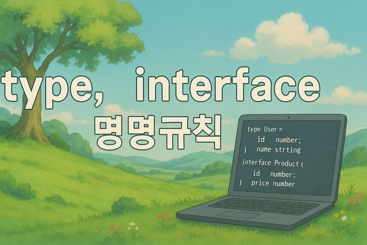 내가 현업에서 typescript 타입 정의시 사용하는 명명 규칙